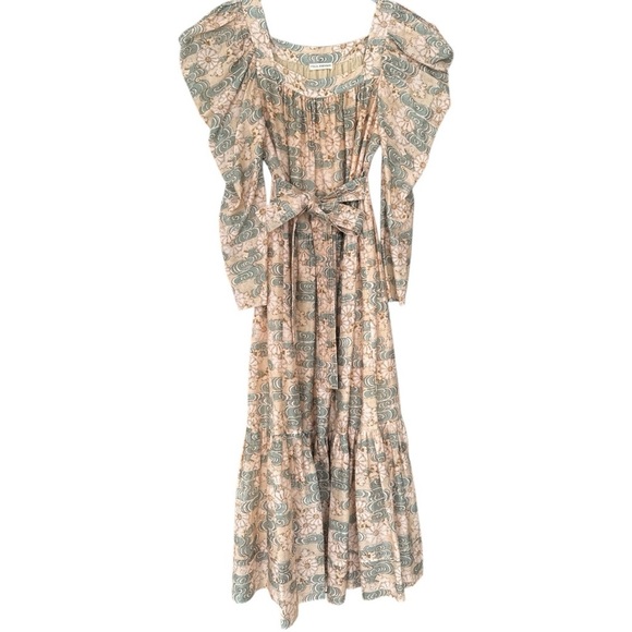 Ulla Johnson NWOT Ismene Silk CottonMidi Dress Size 6